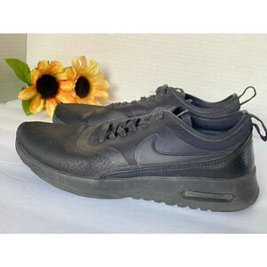 Pre-owned Nike Women's Air Max Thea Ultra Athletic  US 7 Black Running Sneakers